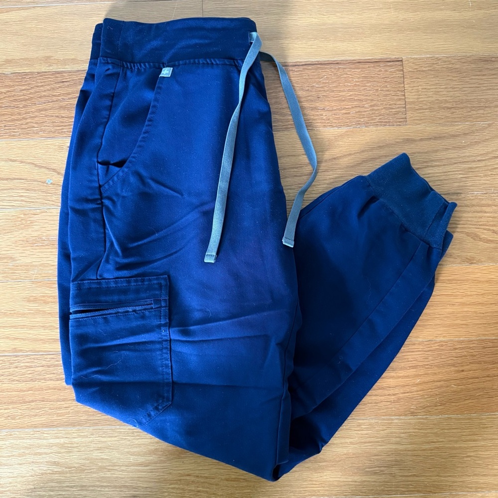 Figs Jogger Scrub Pants, Sz Small